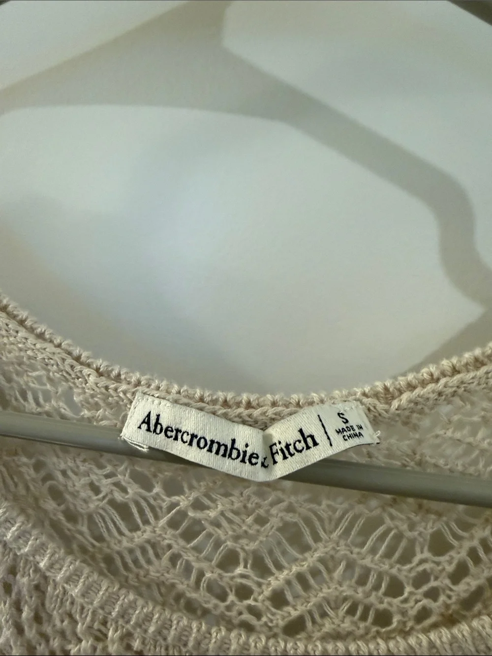 Price FINAL: Abercrombie & Fitch Crochet Cover Up